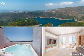 Modern Sea & Lake View Penthouse with Private Jacuzzi - 8 min to Puente Romano Istan